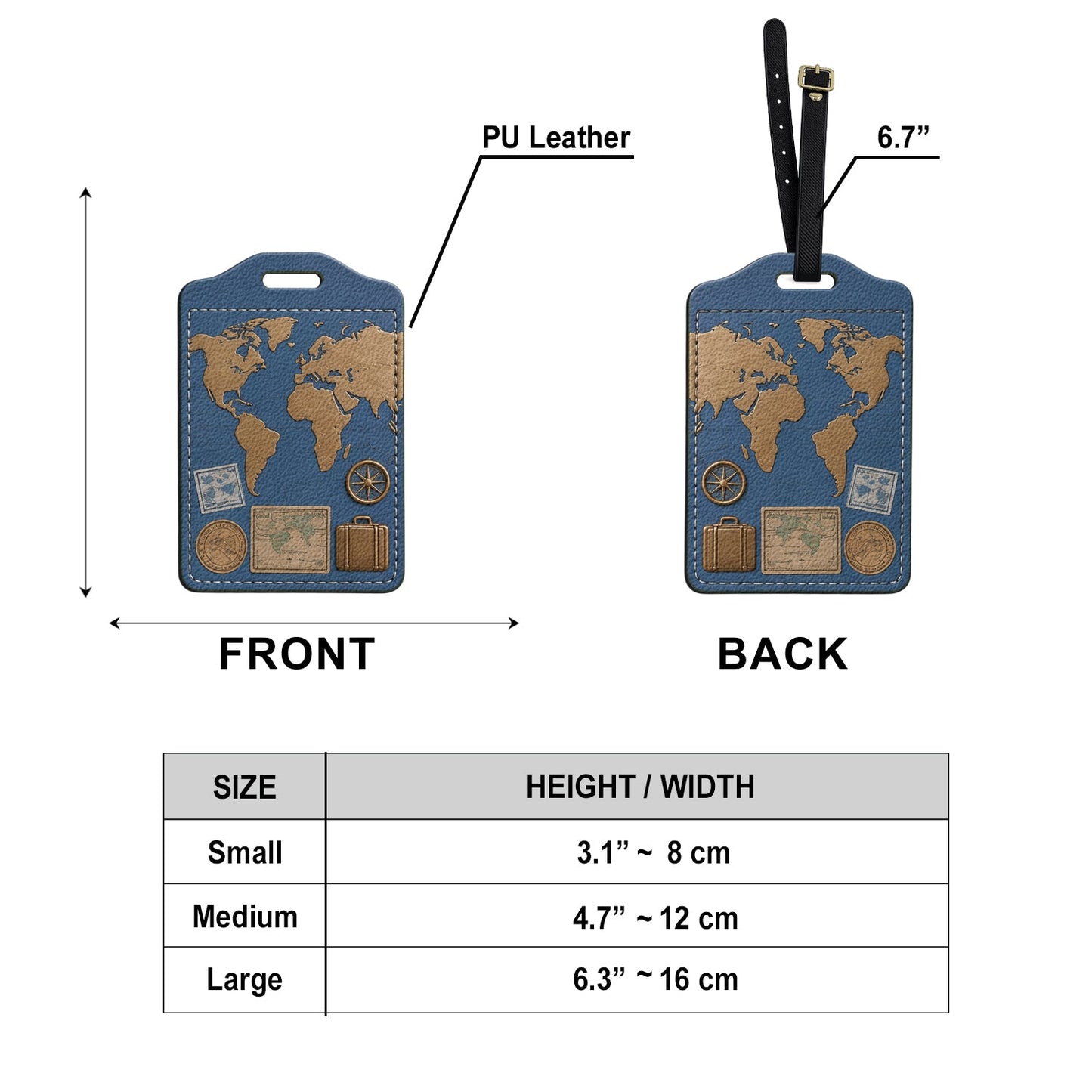 Just A Girl Boy Who Loves Traveling - Personalized Travelling Passport Holder & Luggage Tag Set