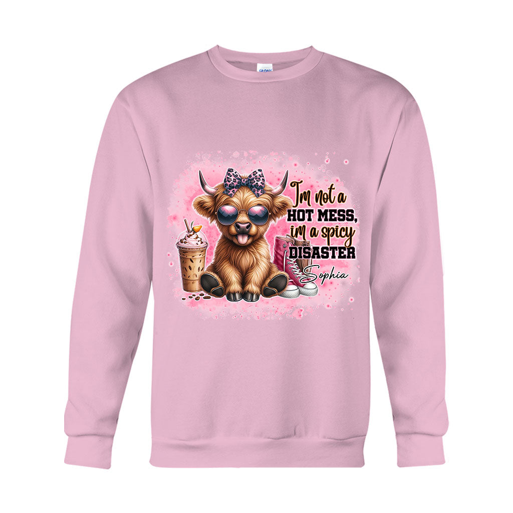 I'm Not A Hot Mess - Personalized T-shirt And Hoodie