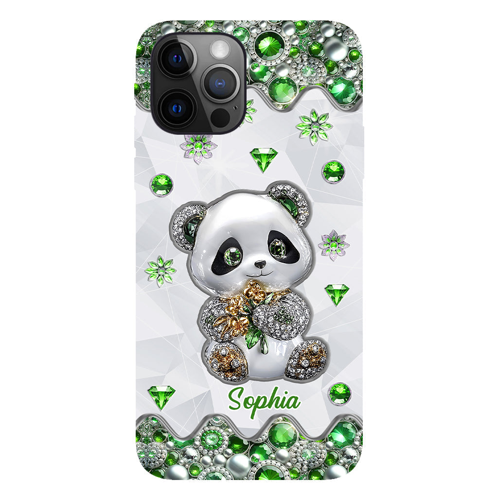 Just A Girl Who Loves Pandas - Personalized Panda Lover Full Print Phone Case