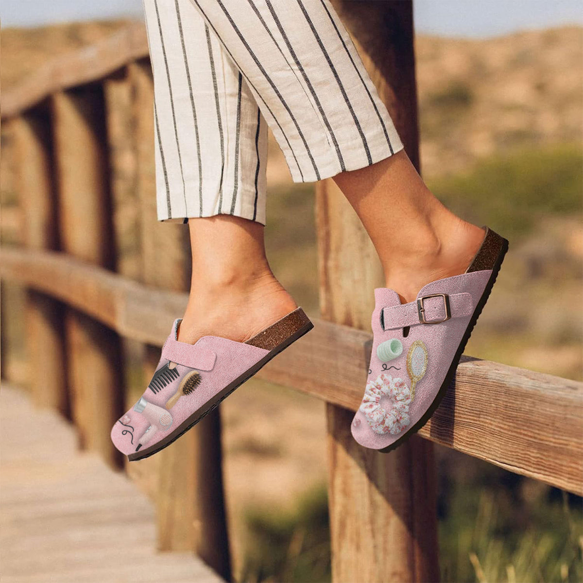 Hairdresser, Hair Stylist - Personalized Hairdresser Clogs With Arch Support