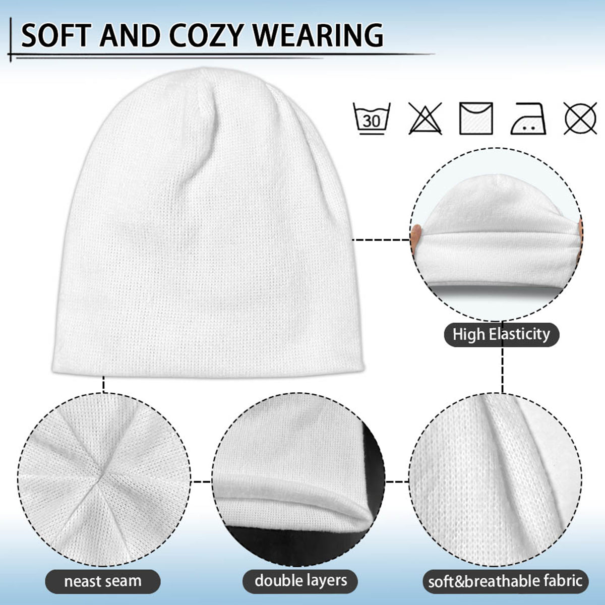 Beautiful Unicorn - Personalized Kid Beanie Hat