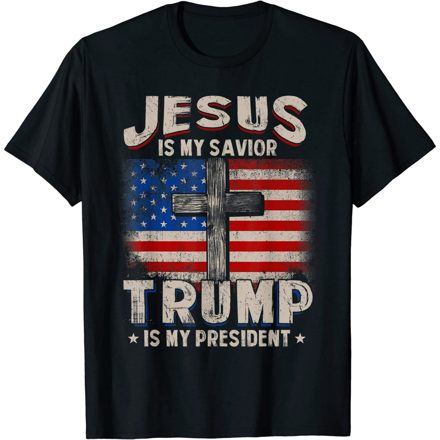 Jesus Is My Savior Trump Is My President T-shirt & Hoodie 0924