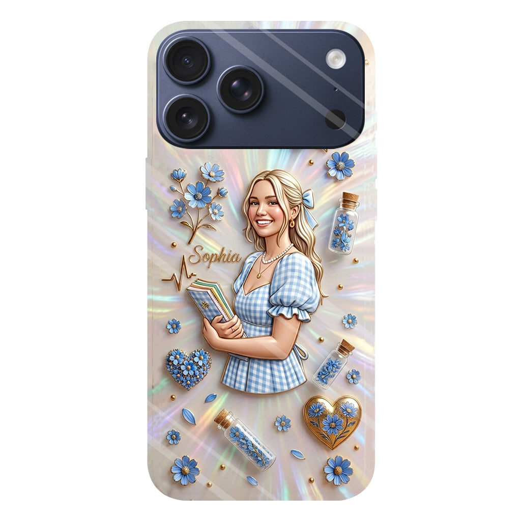 Floral Aesthetic - Personalized Flower Lover Full Print Phone Case