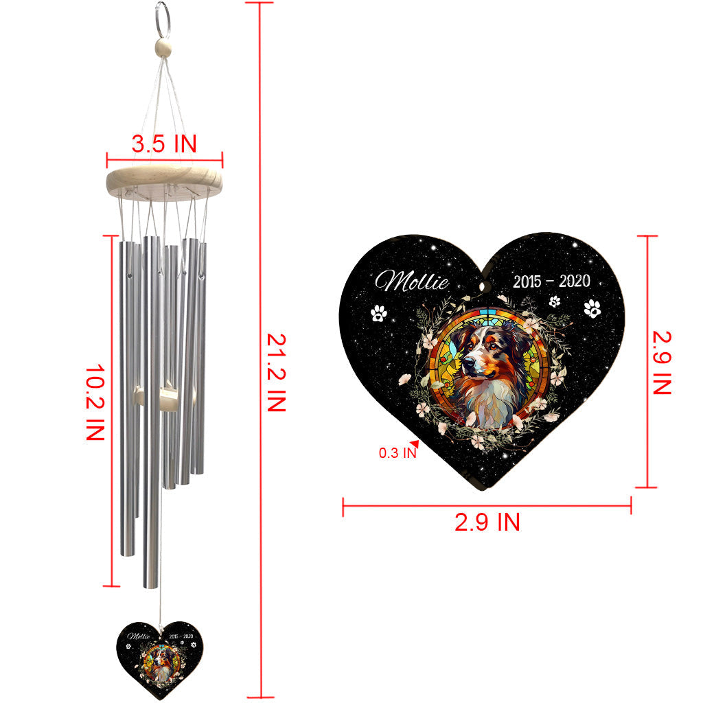 Love You - Personalized Dog Wind Chime