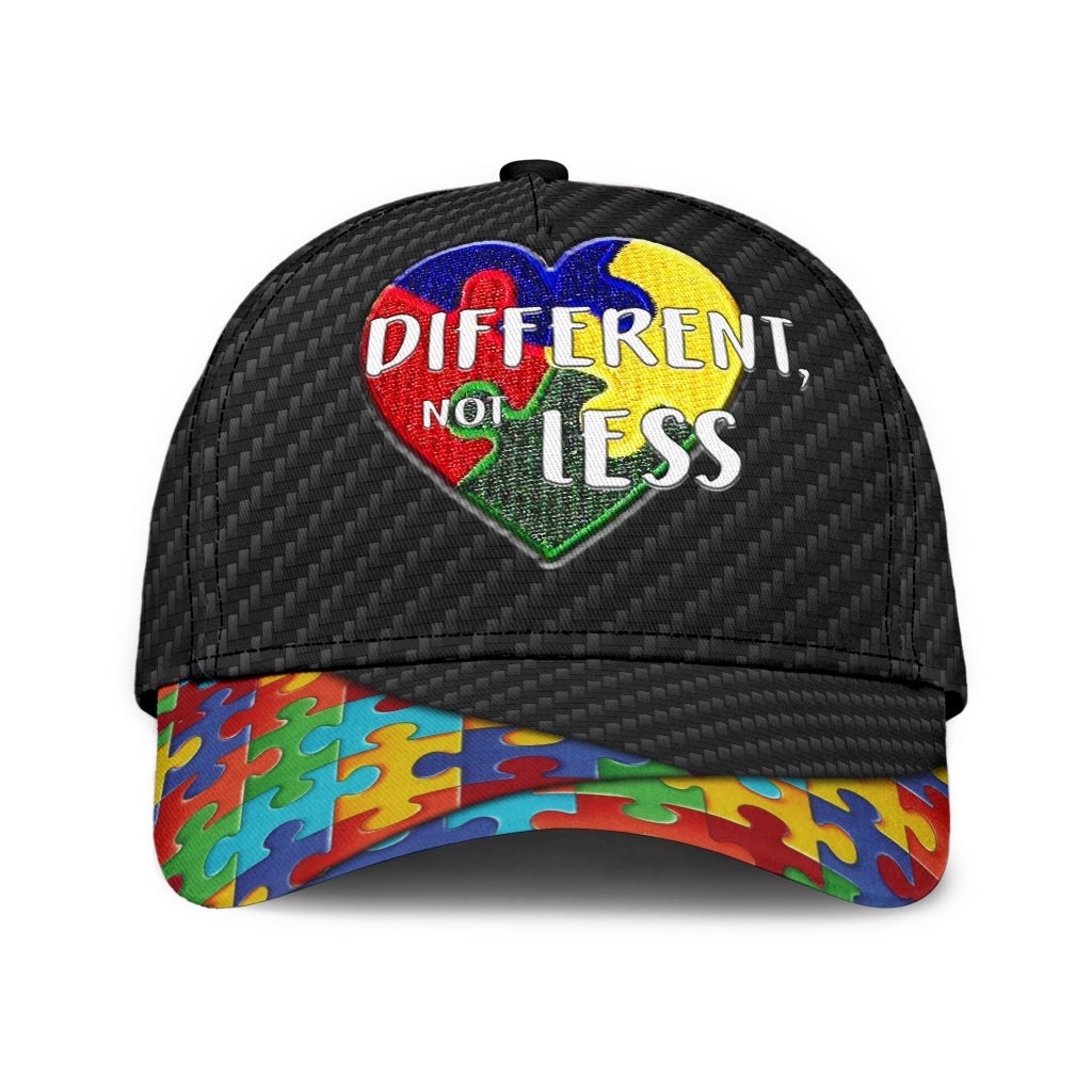 Autism Different Not Less - Autism Awareness Classic Cap 0921