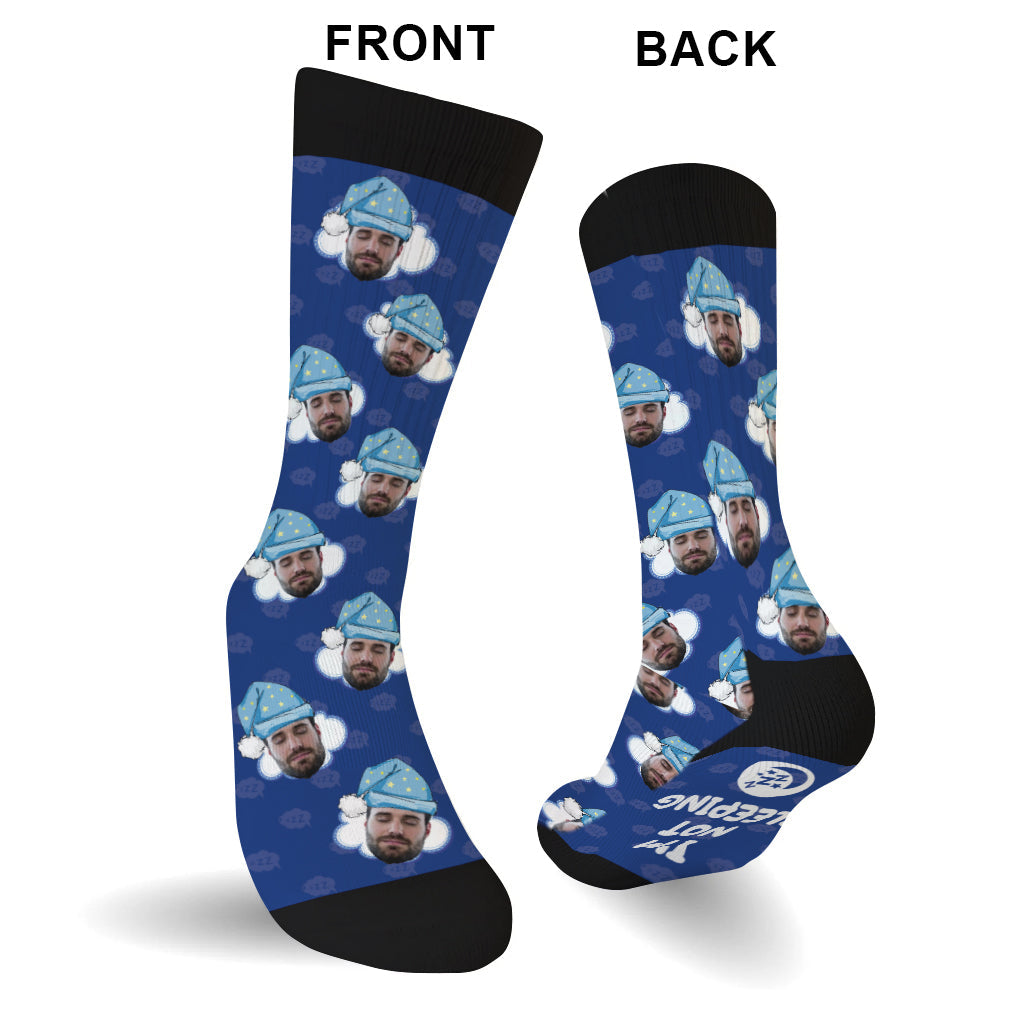 I'm Resting My Eyes - Personalized Father's Day Father Socks