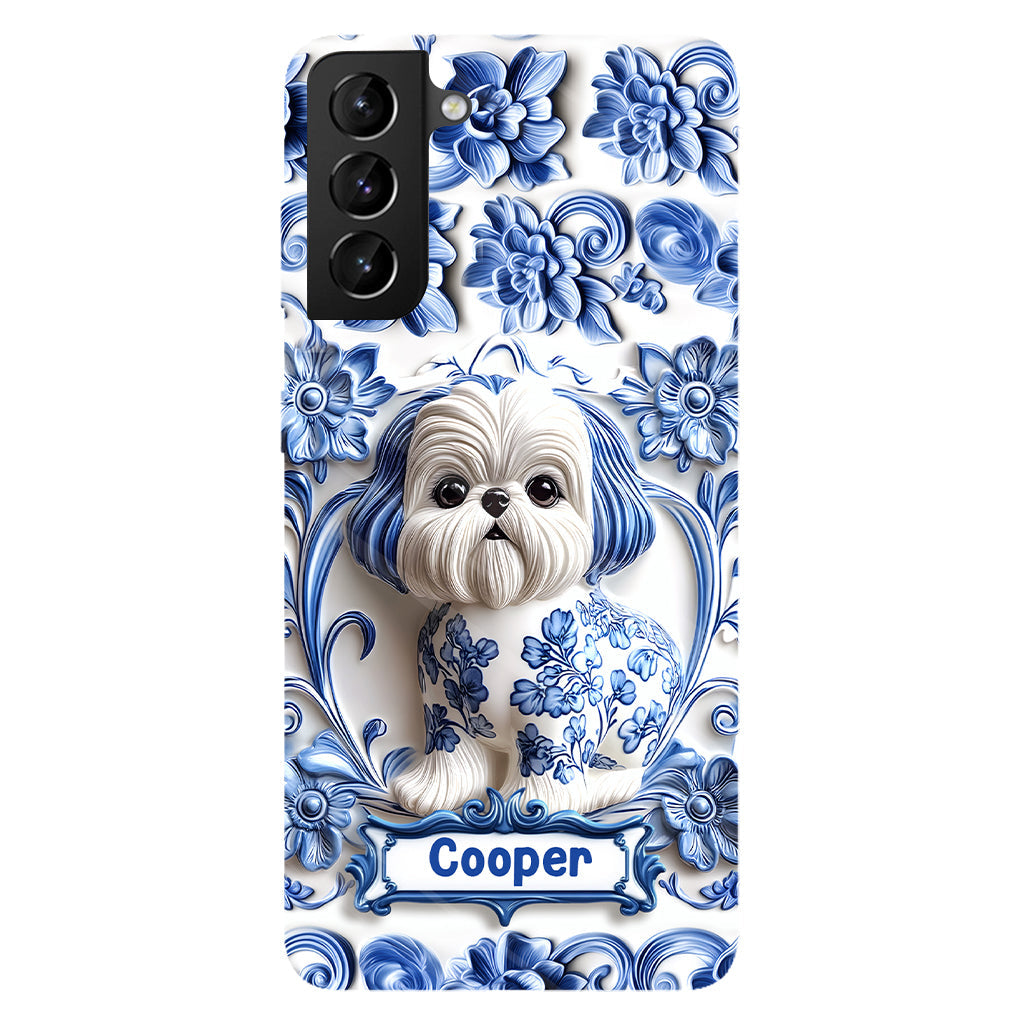 Cute Dog - Personalized Dog Full Print Phone Case