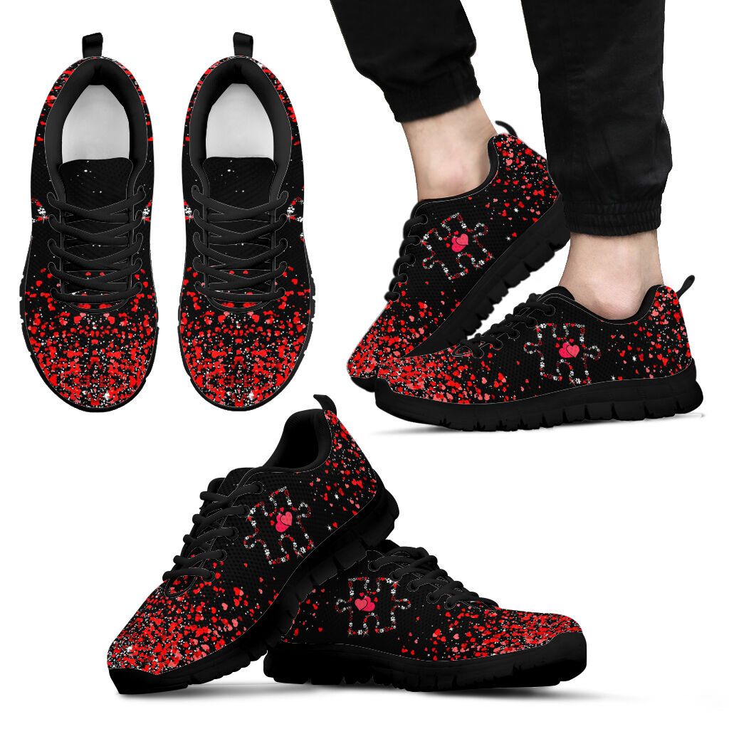 Autism Awareness Valentine Autism Awareness Sneakers 0622