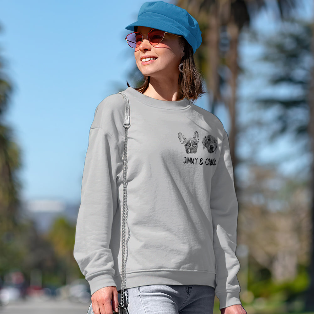 Custom Portrait Sweatshirt