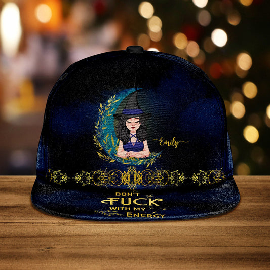 Don't F With My Energy - Personalized Witch Snapback