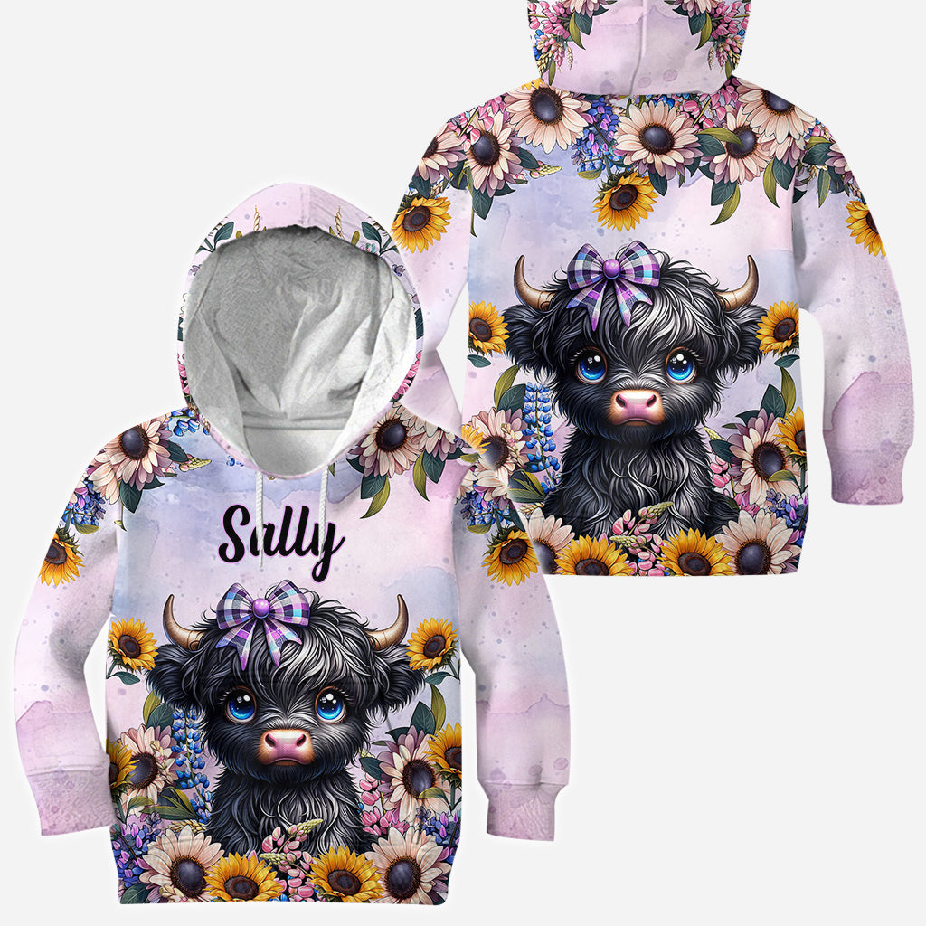 Cute Little Cow - Personalized All Over Shirt