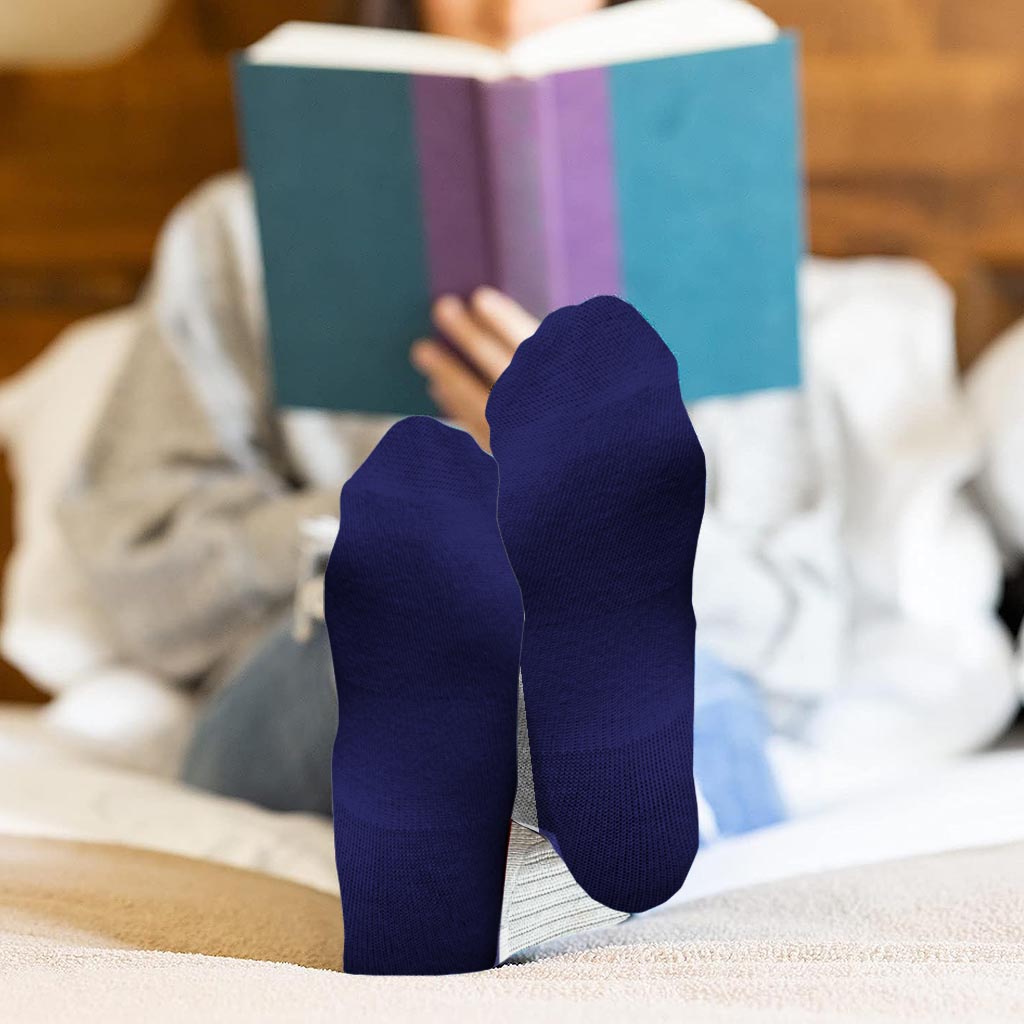 Together We're Roarsome - Gift for dad, grandma, grandpa, mom, uncle, aunt, brother, sister, son, daughter, granddaughter, grandson, new mom, new dad - Personalized Socks