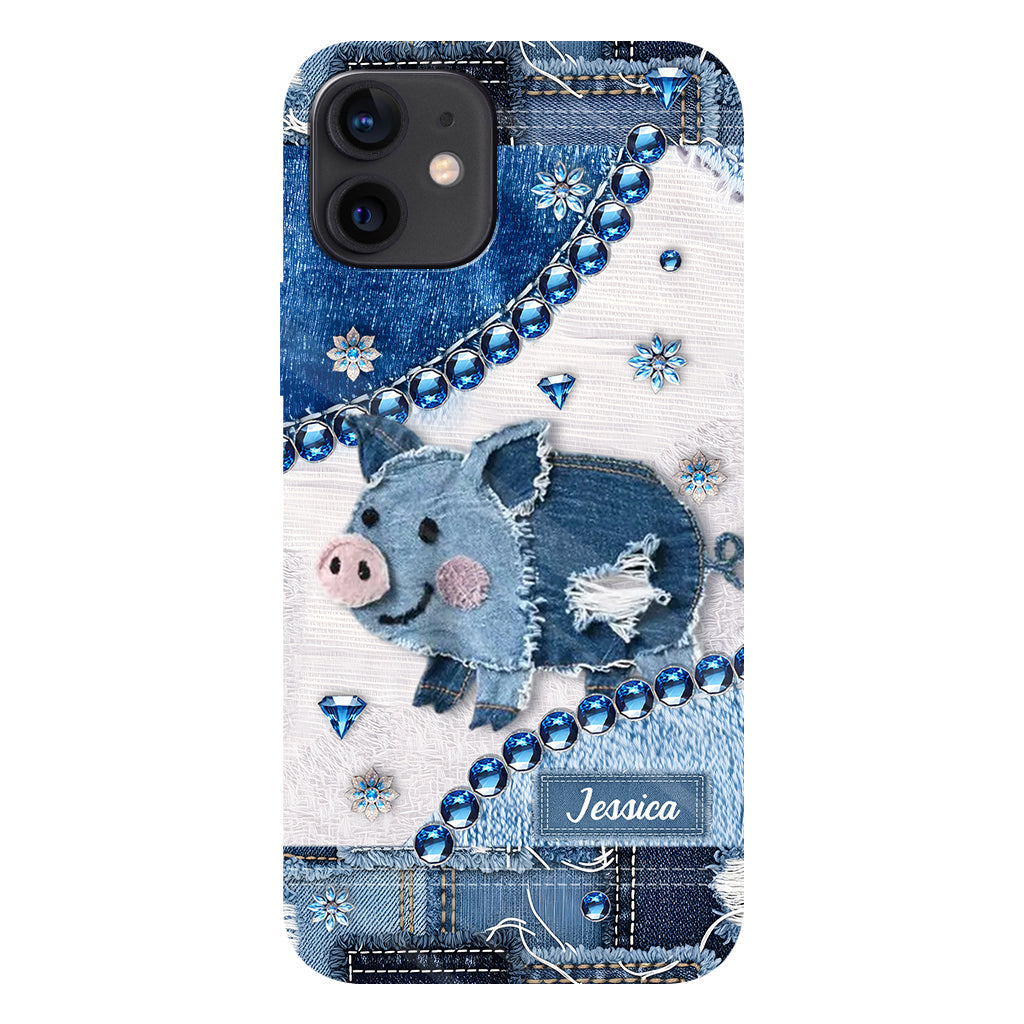 Cute Pig - Personalized Pig Lover Full Print Phone Case