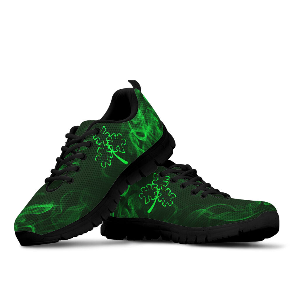 Clover Puzzles Autism Awareness Sneakers 0622