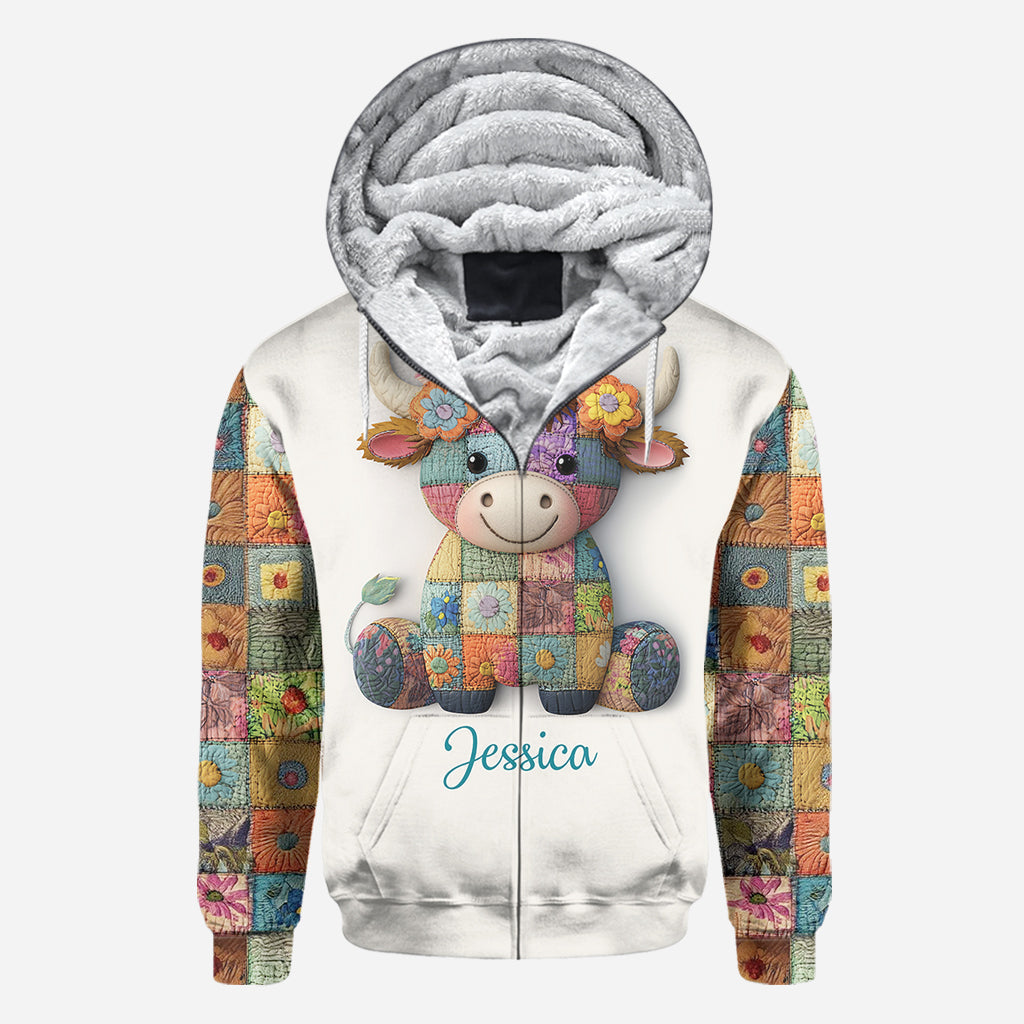 Just A Girl Who Loves Highland Cows - Personalized Highland Cow All Over Shirt