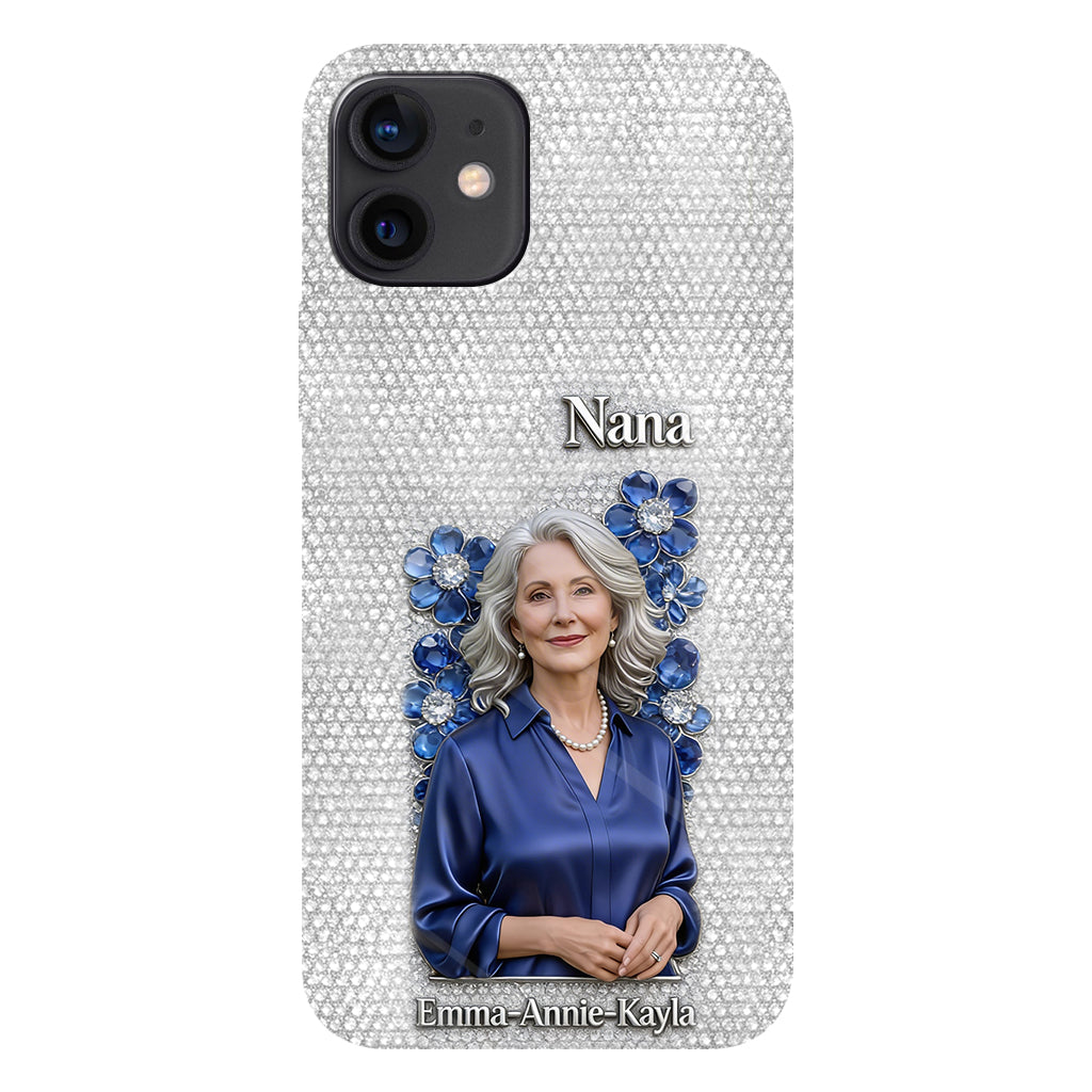 Forever Loved Grandma Diamond - Perfect Mother's Day Gift - Personalized Grandma Full Print Phone Case