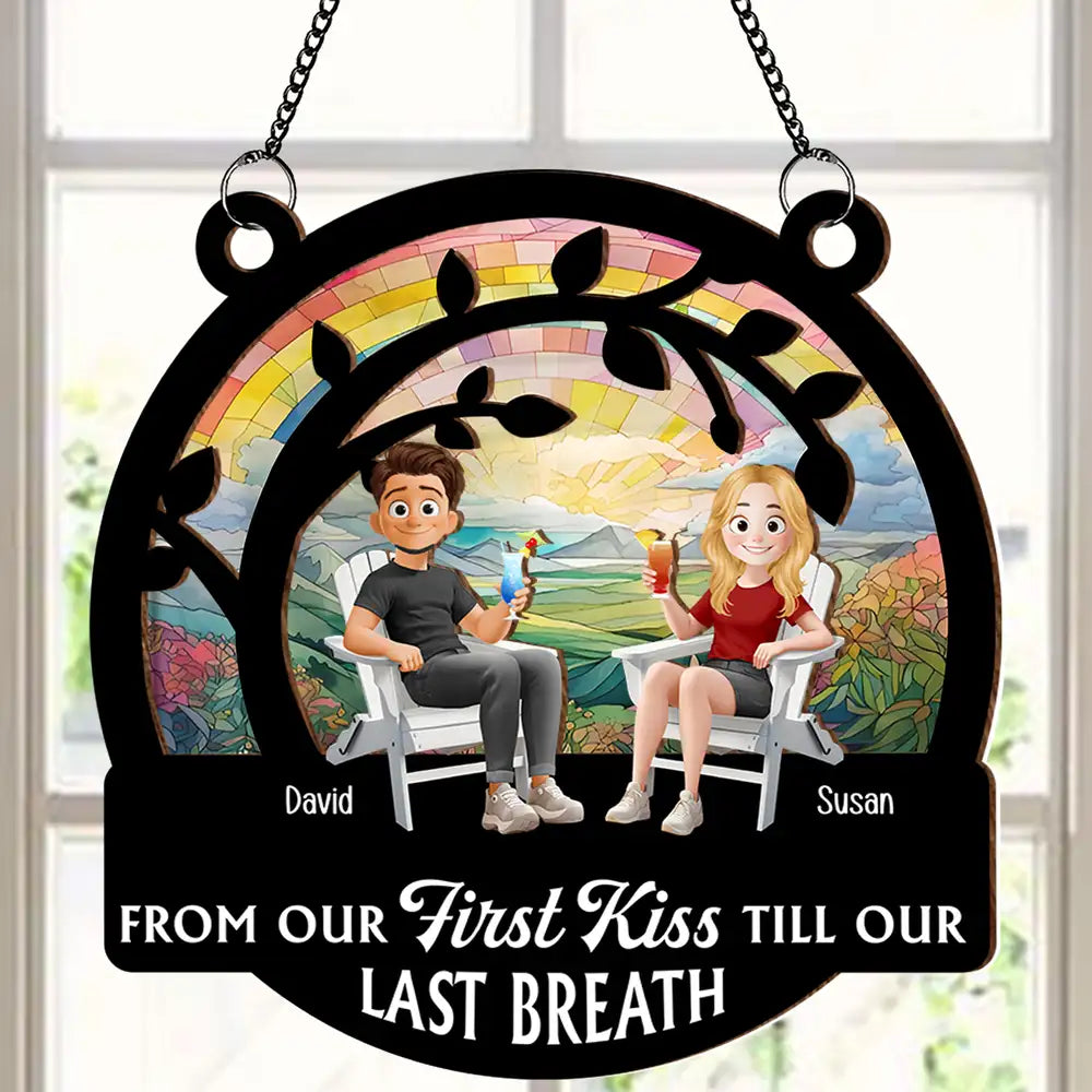 You and Me We Got This – Personalized Wood and Acrylic Layered Ornament for Couples