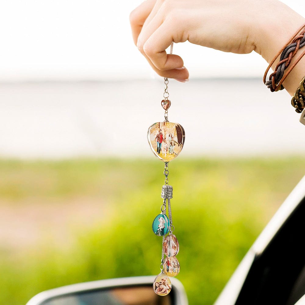 Any Photo - Personalized Any Photo Car Ornament