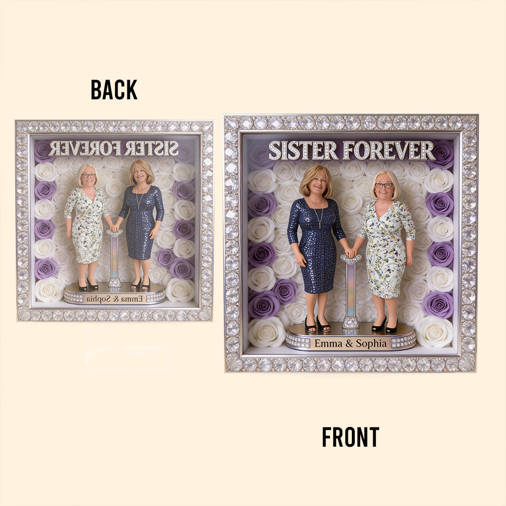 Custom Any Photo, Any Title - Personalized Sibling Custom Shaped Acrylic Plaque