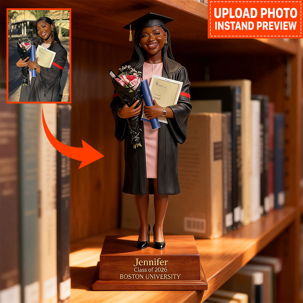 Custom From Any Photo - Personalized Graduation Custom Shaped Acrylic Plaque