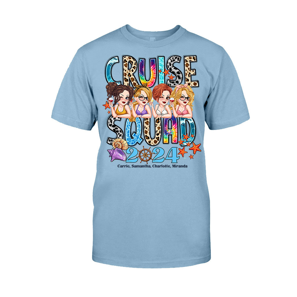 Cruise Squad 2024 - Personalized Cruising T-shirt And Hoodie