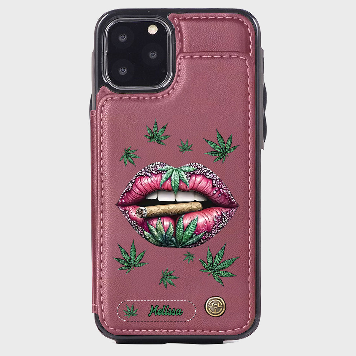 Get High - Personalized Weed Wallet Phone Case