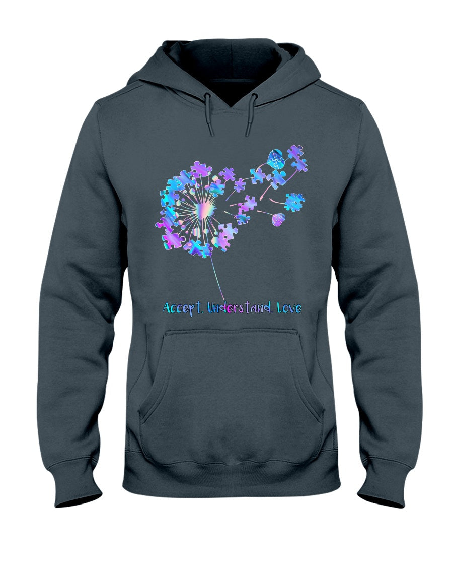 Accept Understand Love - Autism Awareness T-shirt and Hoodie 0520