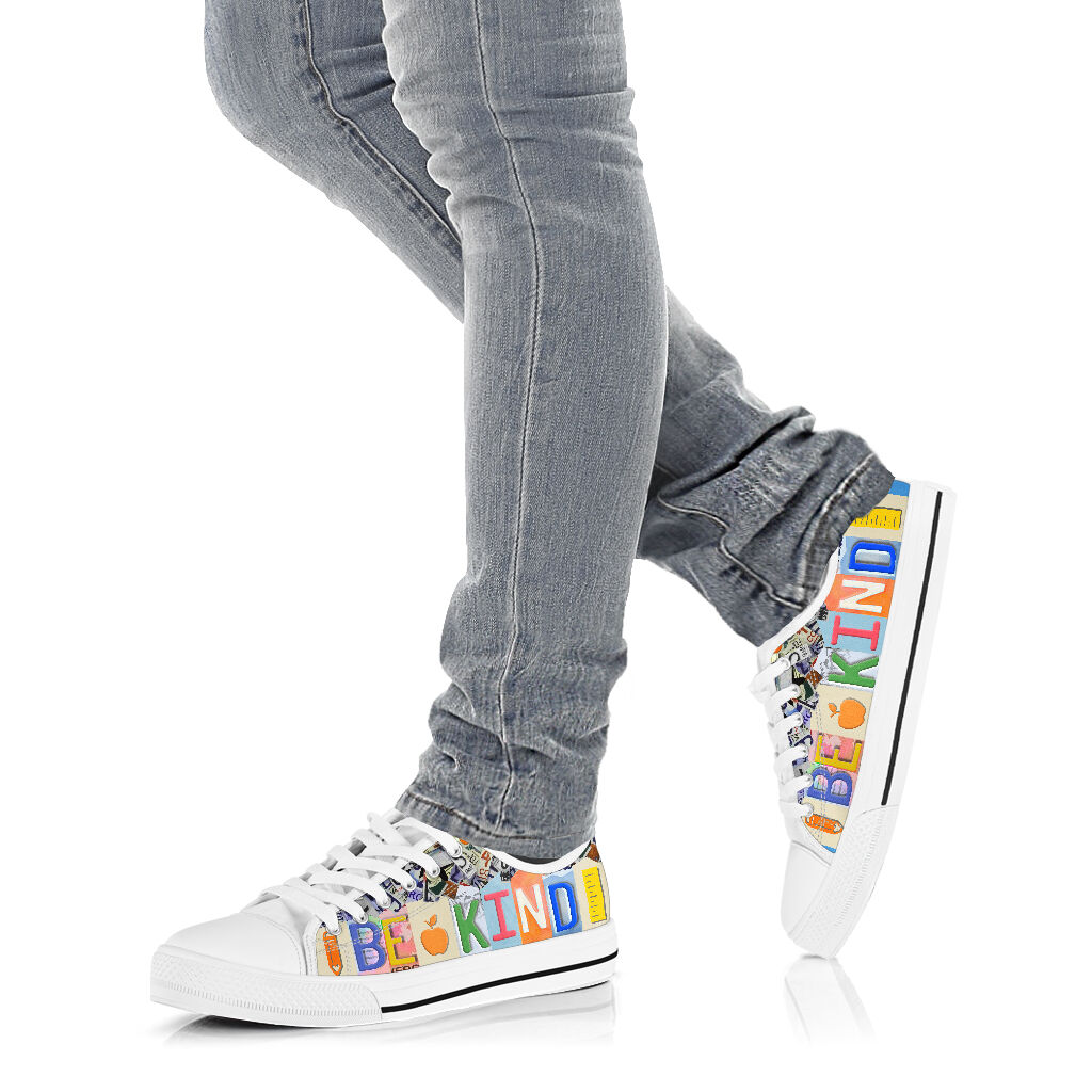 Be Kind Teacher Low Top Shoes 0622