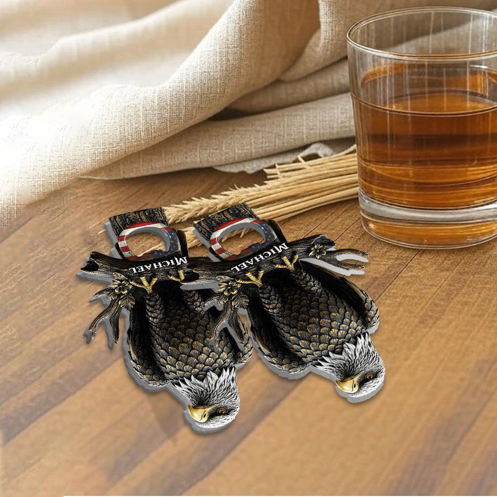 Bald Eagle - Personalized Bald Eagle Bottle Opener