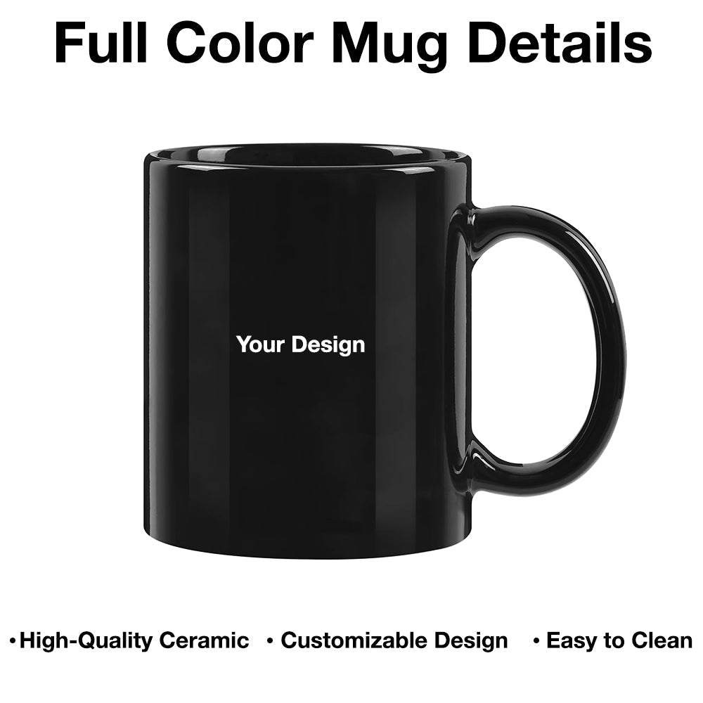 “The Dogfather” Personalized Full Color Mug – Custom Cartoon Mug for Dog Lovers