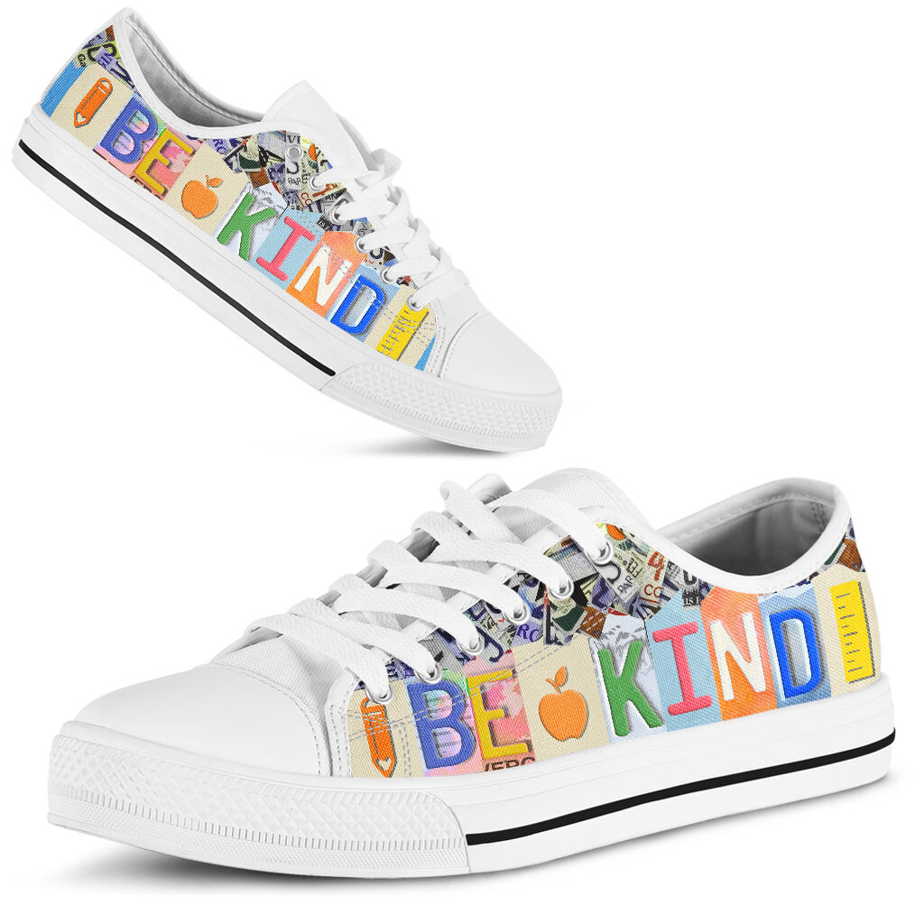 Be Kind Teacher Low Top Shoes 0622