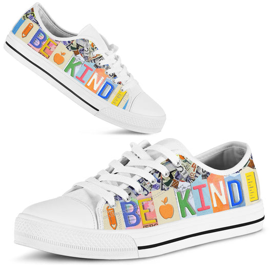 Be Kind Teacher Low Top Shoes 0622