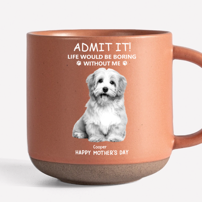 Personalized Glass Whiskey Cup – Mother’s Day Special Gift for Pet Lovers