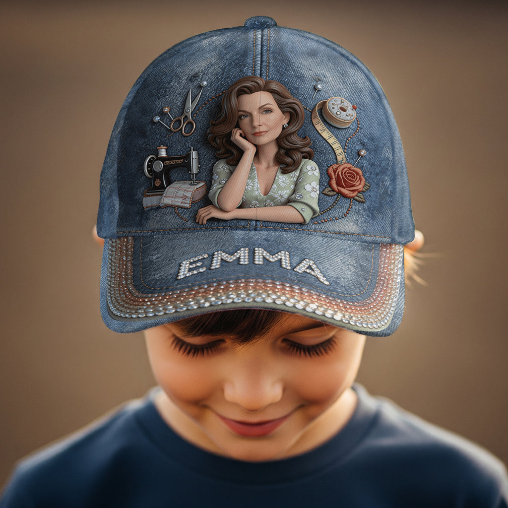 Custom Any Photo - Personalized Sewing Classic Cap