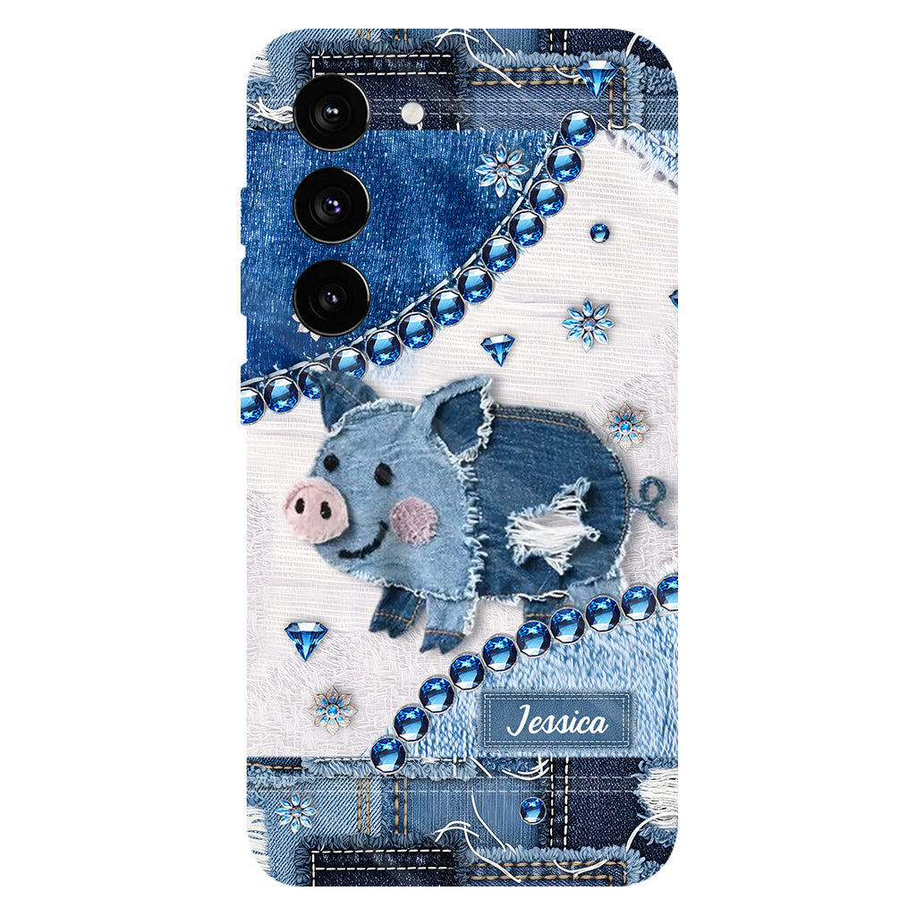 Cute Pig - Personalized Pig Lover Full Print Phone Case