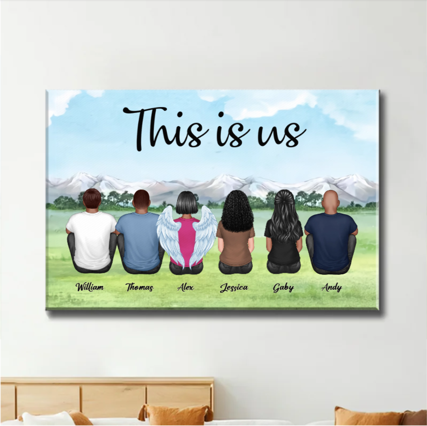 Personalized Brothers & Sisters Forever Wallet Card, Keychain, Poster or Canvas, Plaque, Ornament- Perfect Gift for Siblings, Memorial Keepsake