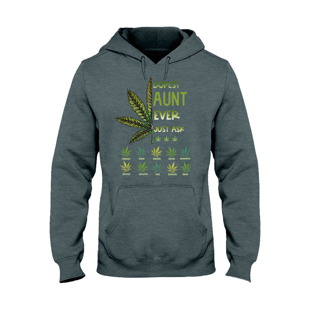 Dopest Dad Ever - Gift for dad, grandma, grandpa, mom, uncle, aunt, brother, sister - Personalized T-shirt And Hoodie