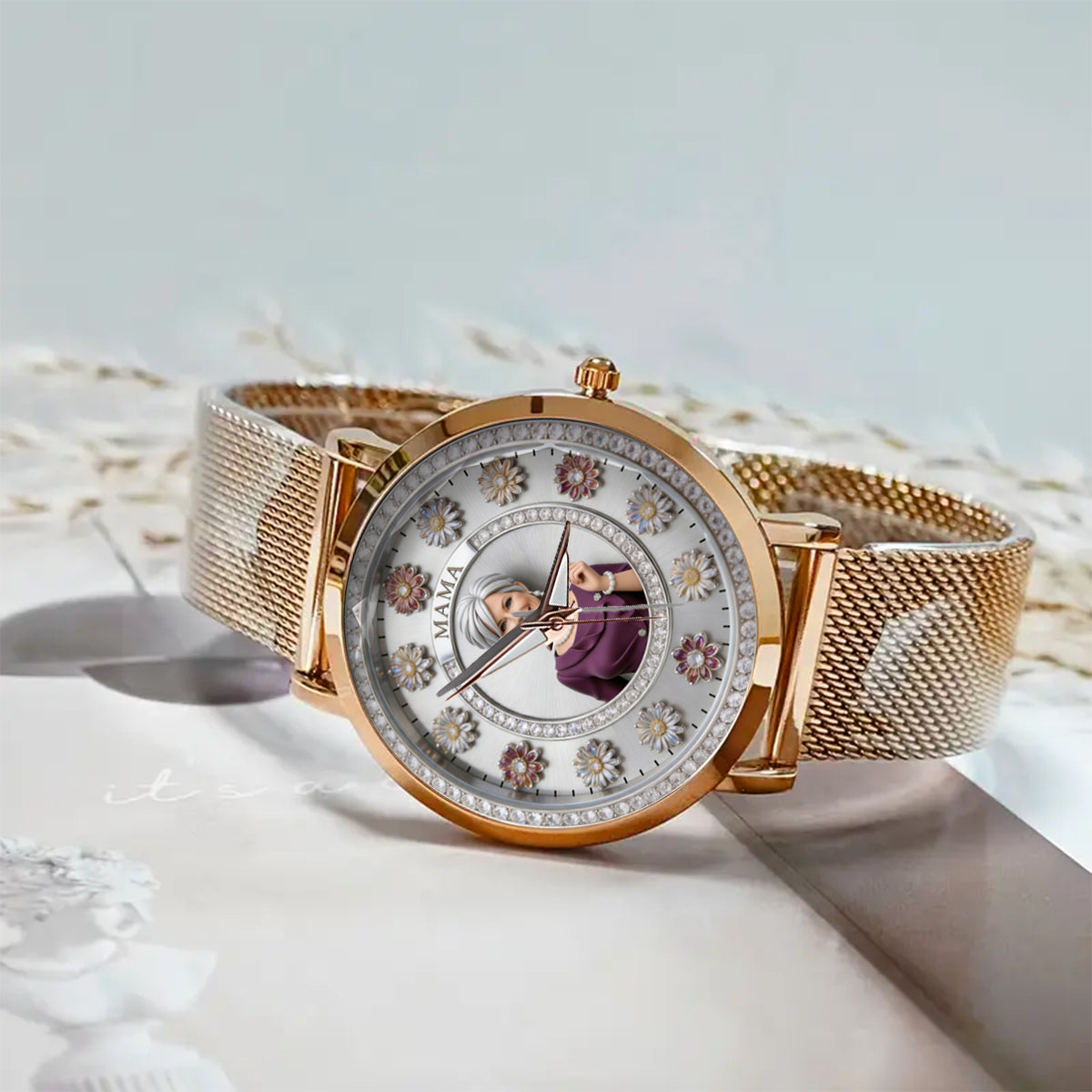 Custom Any Photo - Personalized Mother Women Hand Watch