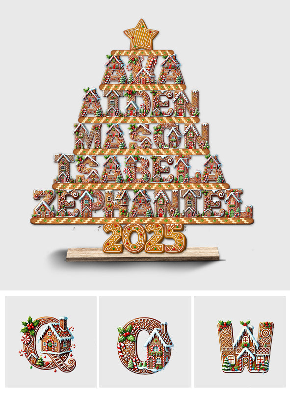 Cute Family - Personalized Family 1 Layered Big Freestanding