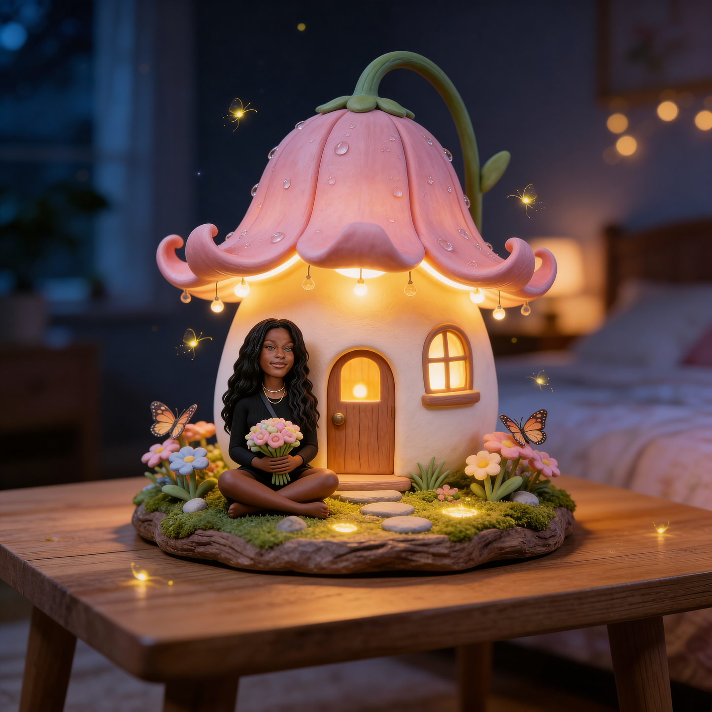 Self Love, Gift for Women - Personalized Self Love Acrylic LED Night Light