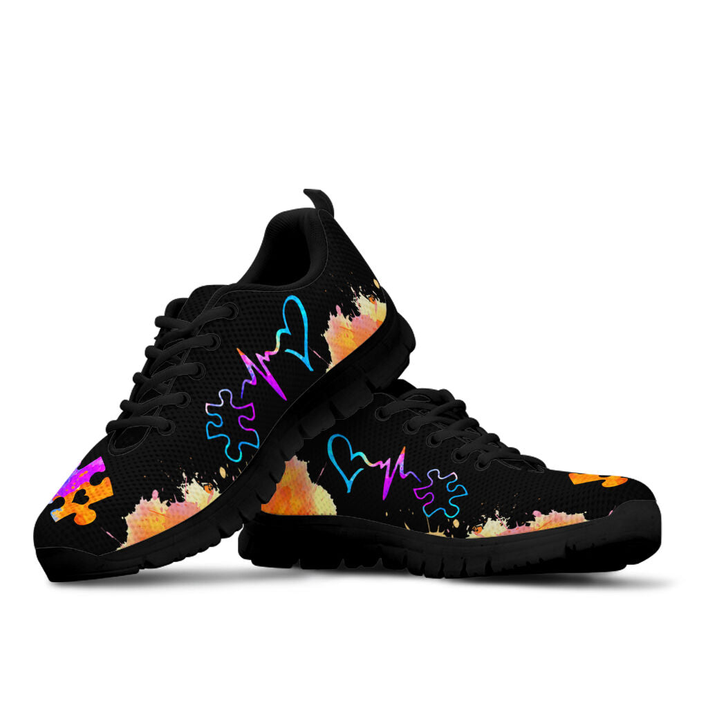 Colorful Autism Autism Awareness Sneakers 0622