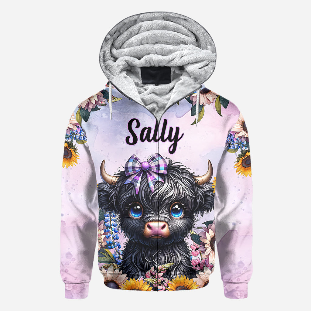 Cute Little Cow - Personalized All Over Shirt