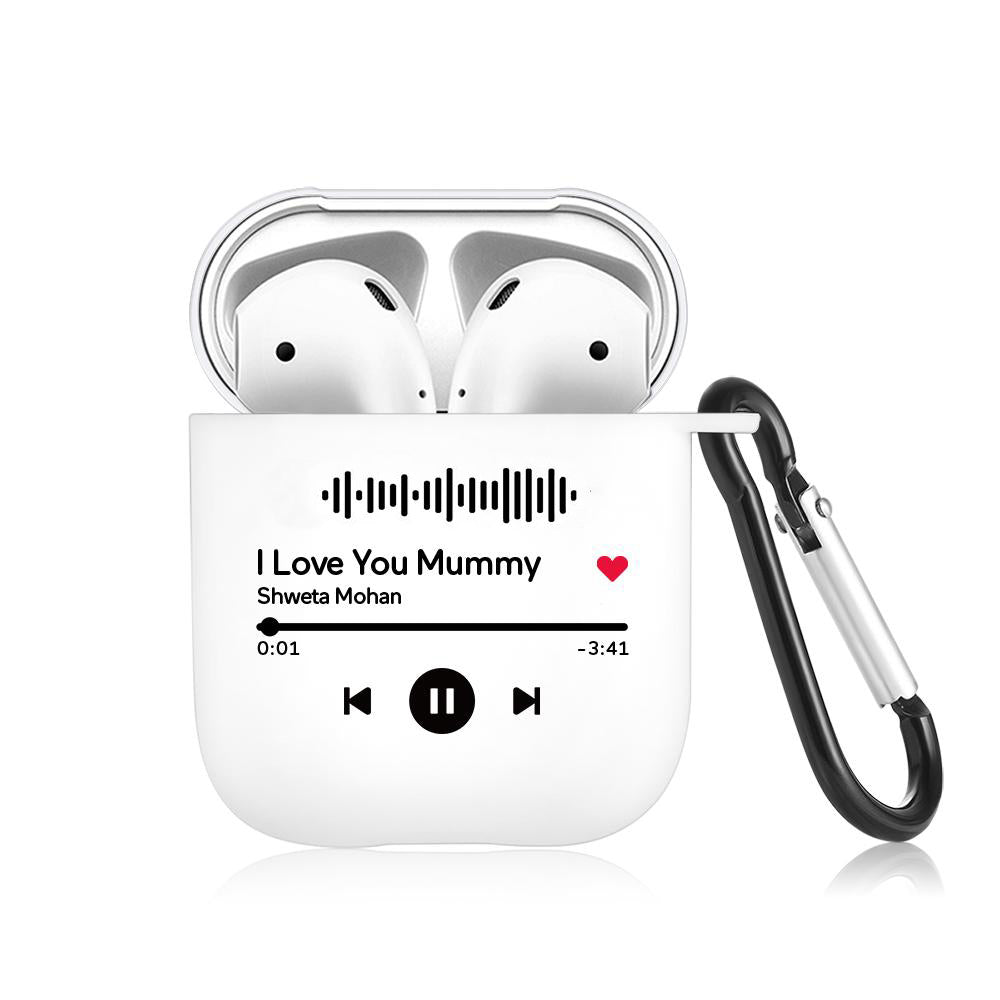 Custom Music Code - gift for anyone - Personalized Airpods 2 Case Cover