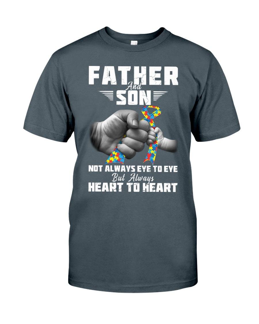 Father And Son - Autism Awareness T-shirt and Hoodie 0921