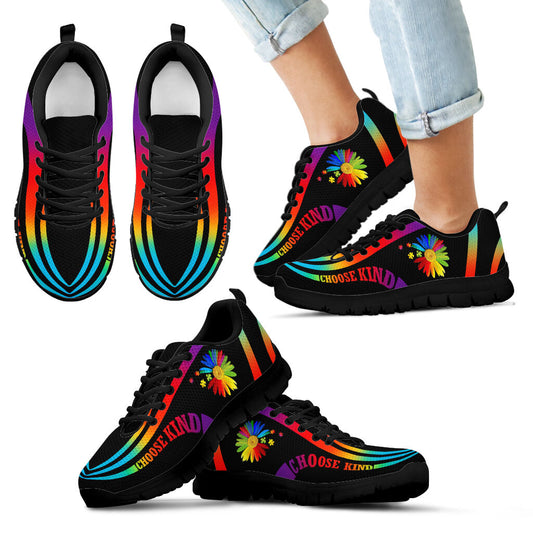 Choose Kind Autism Awareness Sneakers 0622