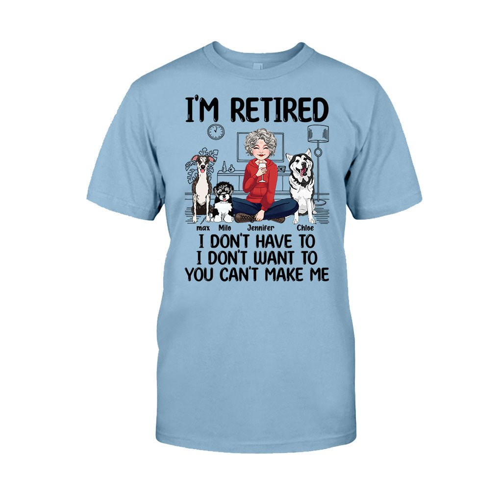 I'm Retired - Personalized Retired T-shirt & Hoodie