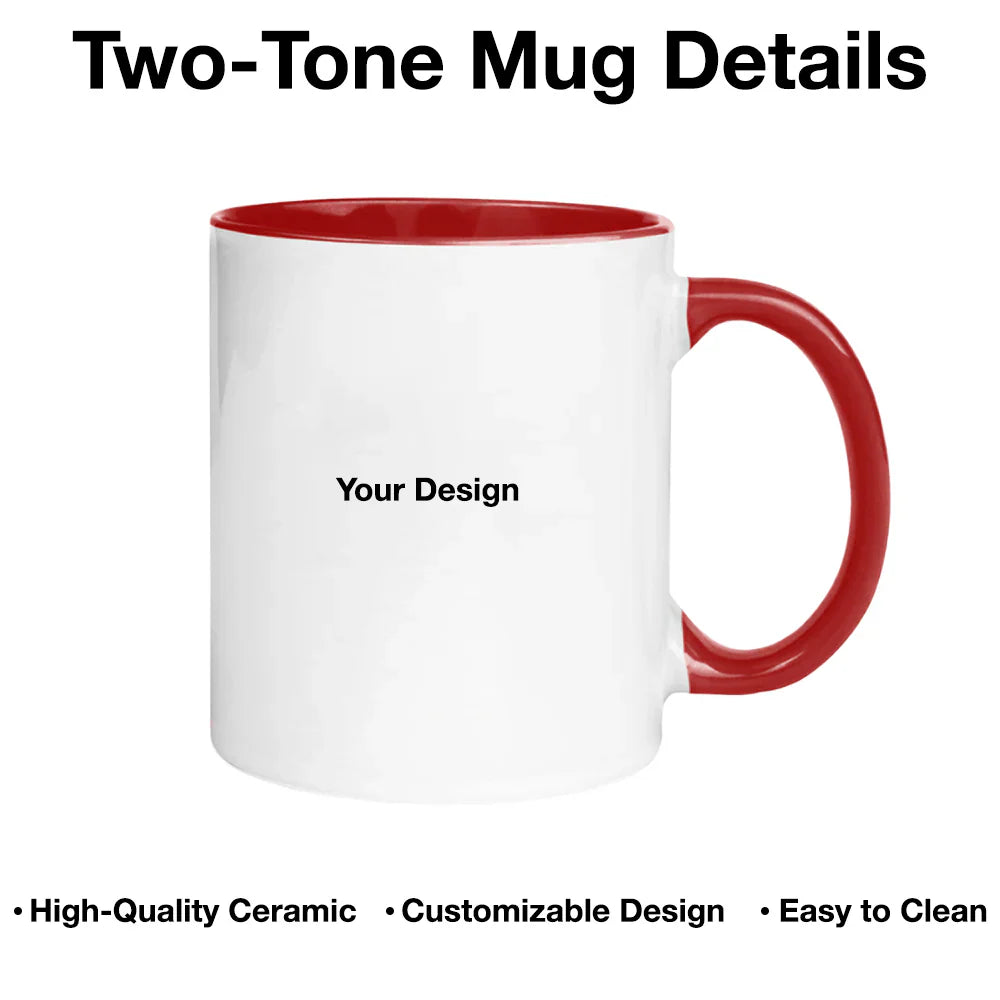 Personalized Valentine's Day Couple Kissing White Ceramic Mug with Birth Flowers, Cute Romantic Gift for Girlfriend or Boyfriend