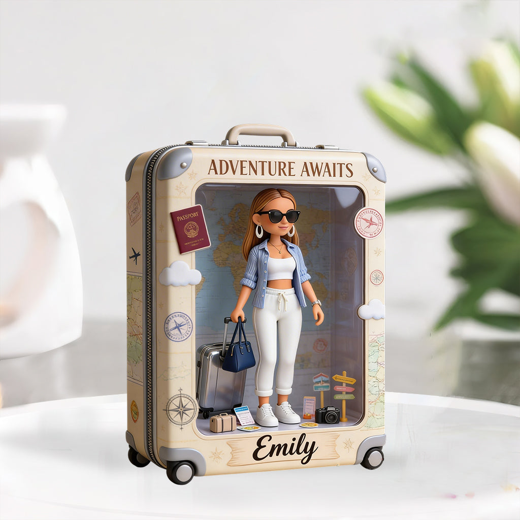 Custom Any Photo - Personalized Travelling Custom Shaped Acrylic Plaque