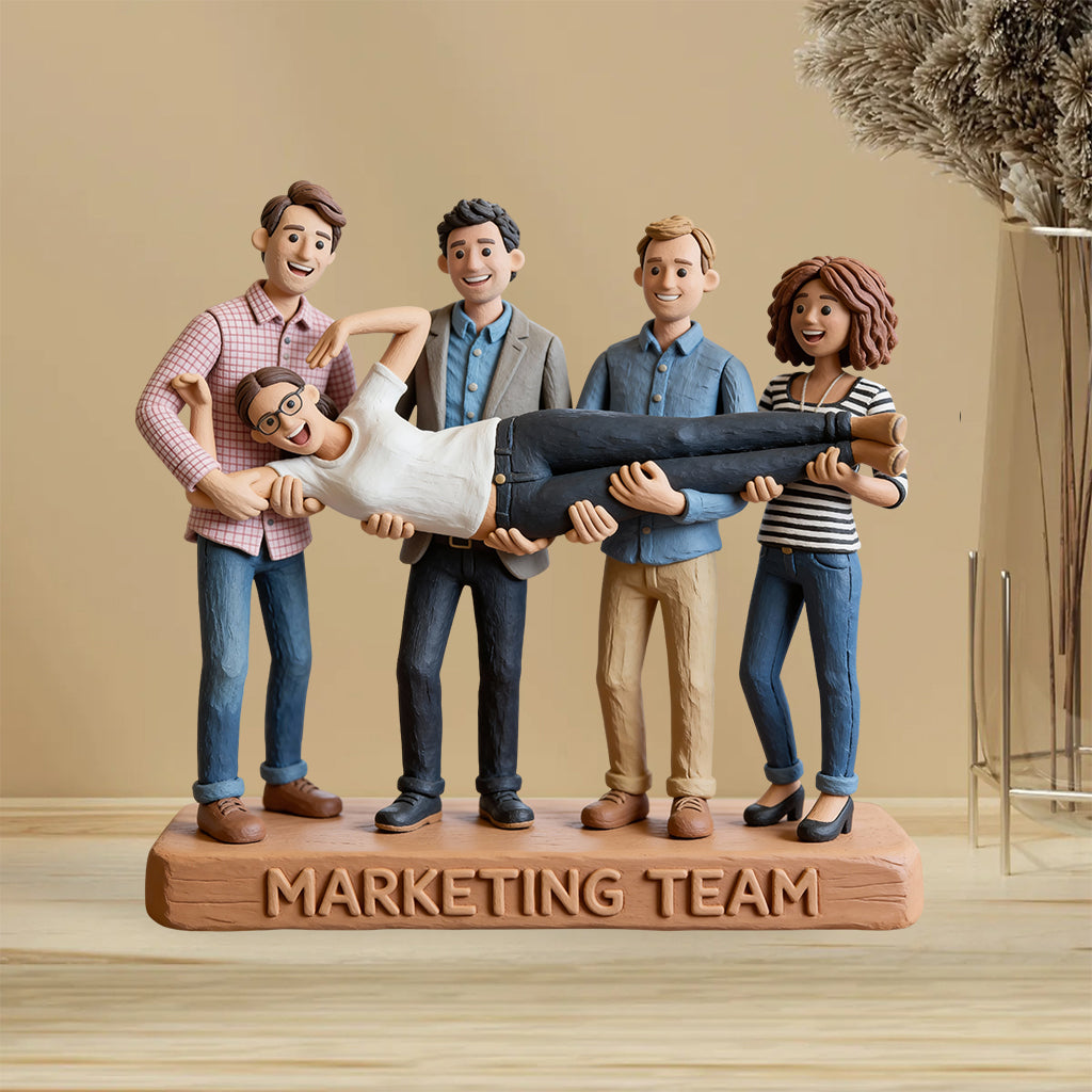 Custom From Any Photo And Text - Personalized Colleague Custom Shaped Acrylic Plaque