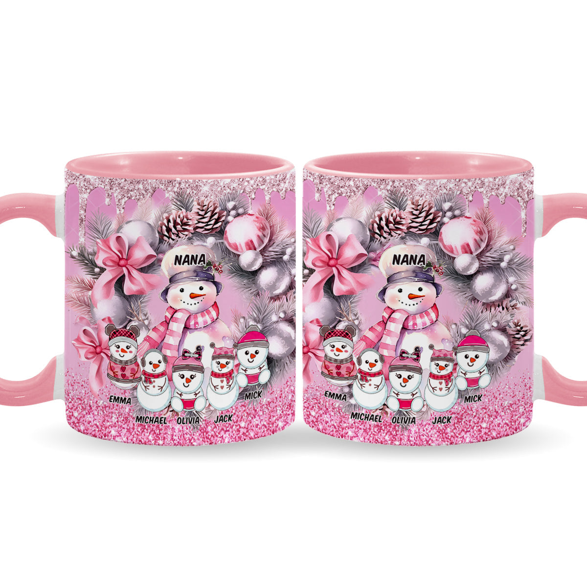 Great Nana - Personalized Grandma Accent Mug